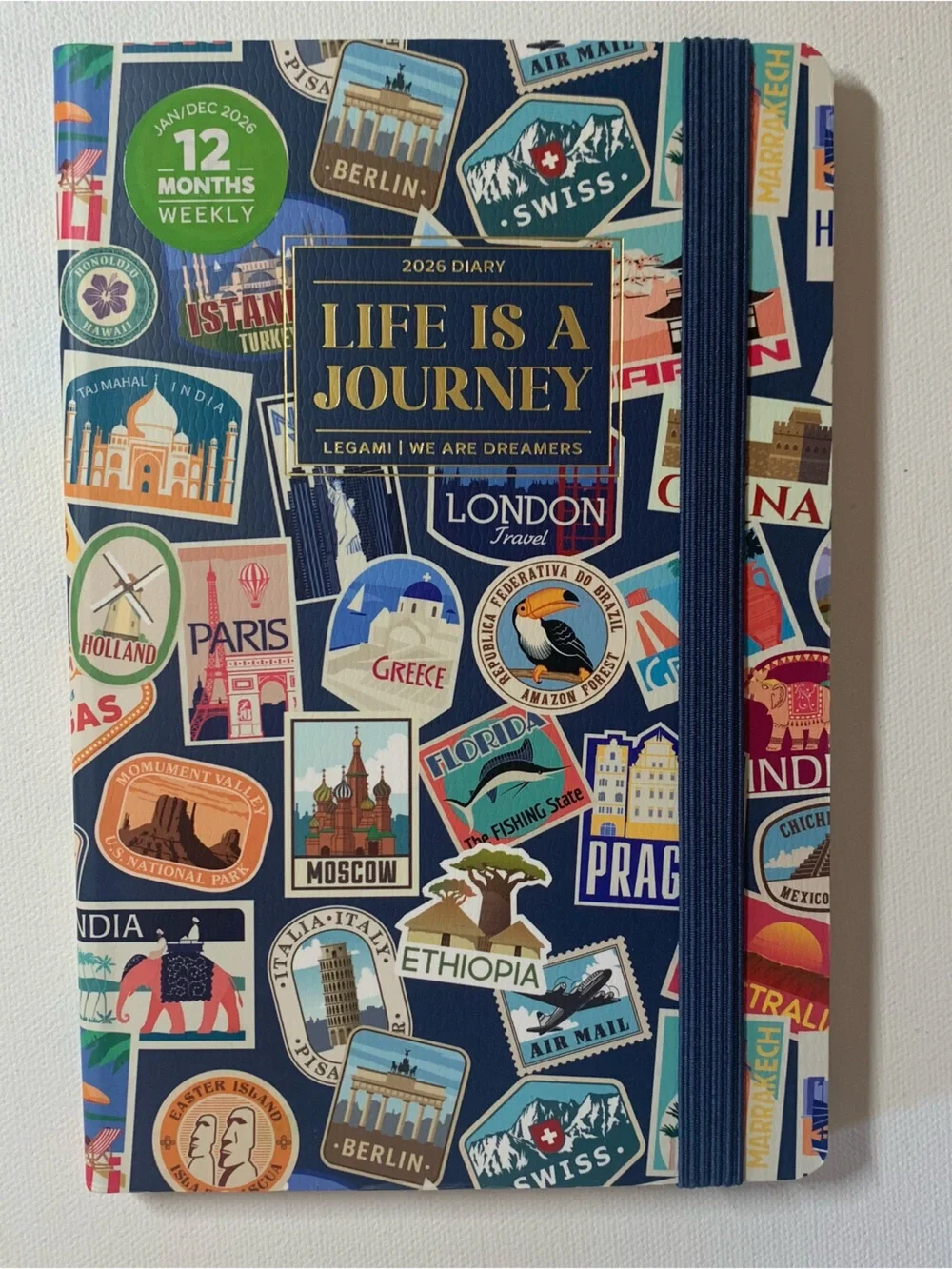 Legami Life Journey 2026 weekly planner